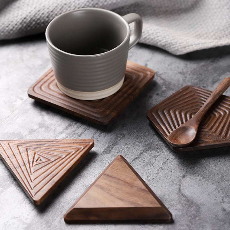 Heat Resistant Wood Coaster