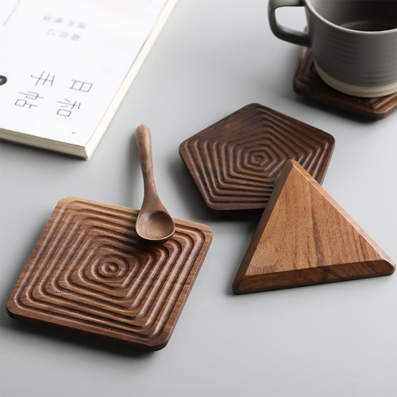 Heat Resistant Wood Coaster