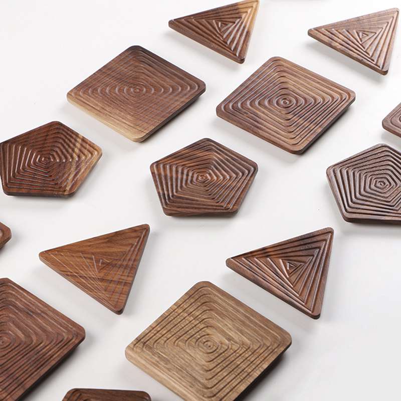 Heat Resistant Wood Coaster