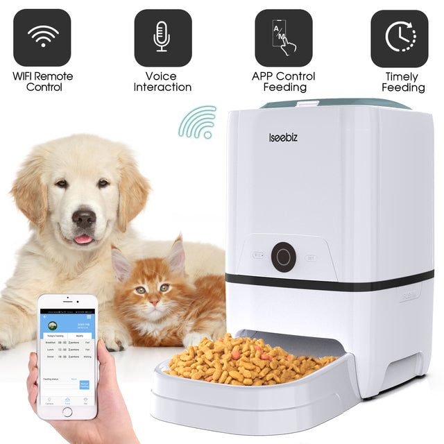 Automatic Pet Feeder with Camera