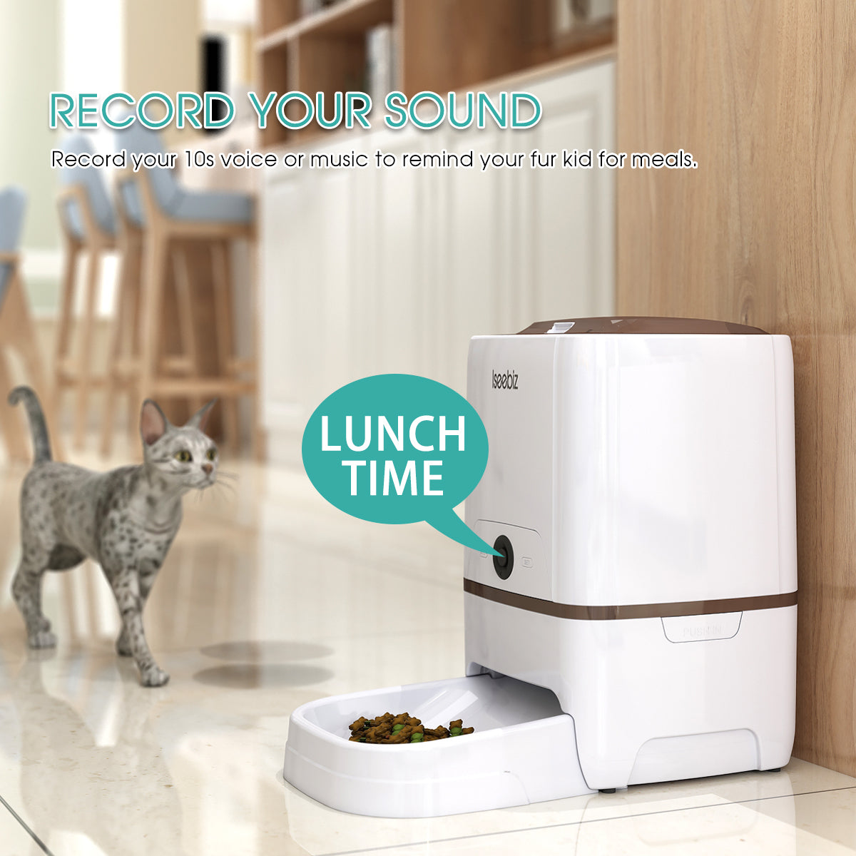 Automatic Pet Feeder with Camera