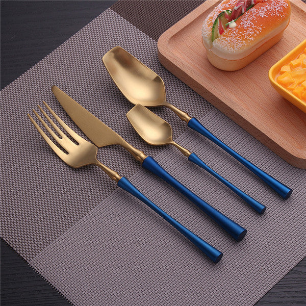 Gold Cutlery Set