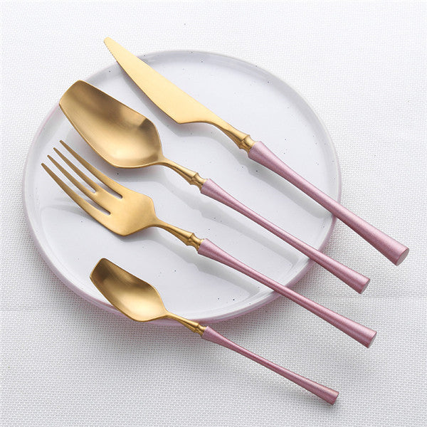 Gold Cutlery Set