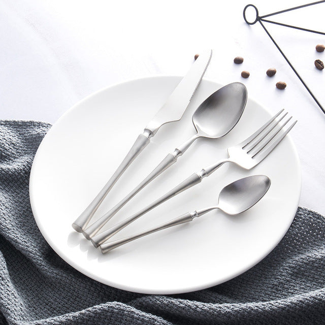 Gold Cutlery Set