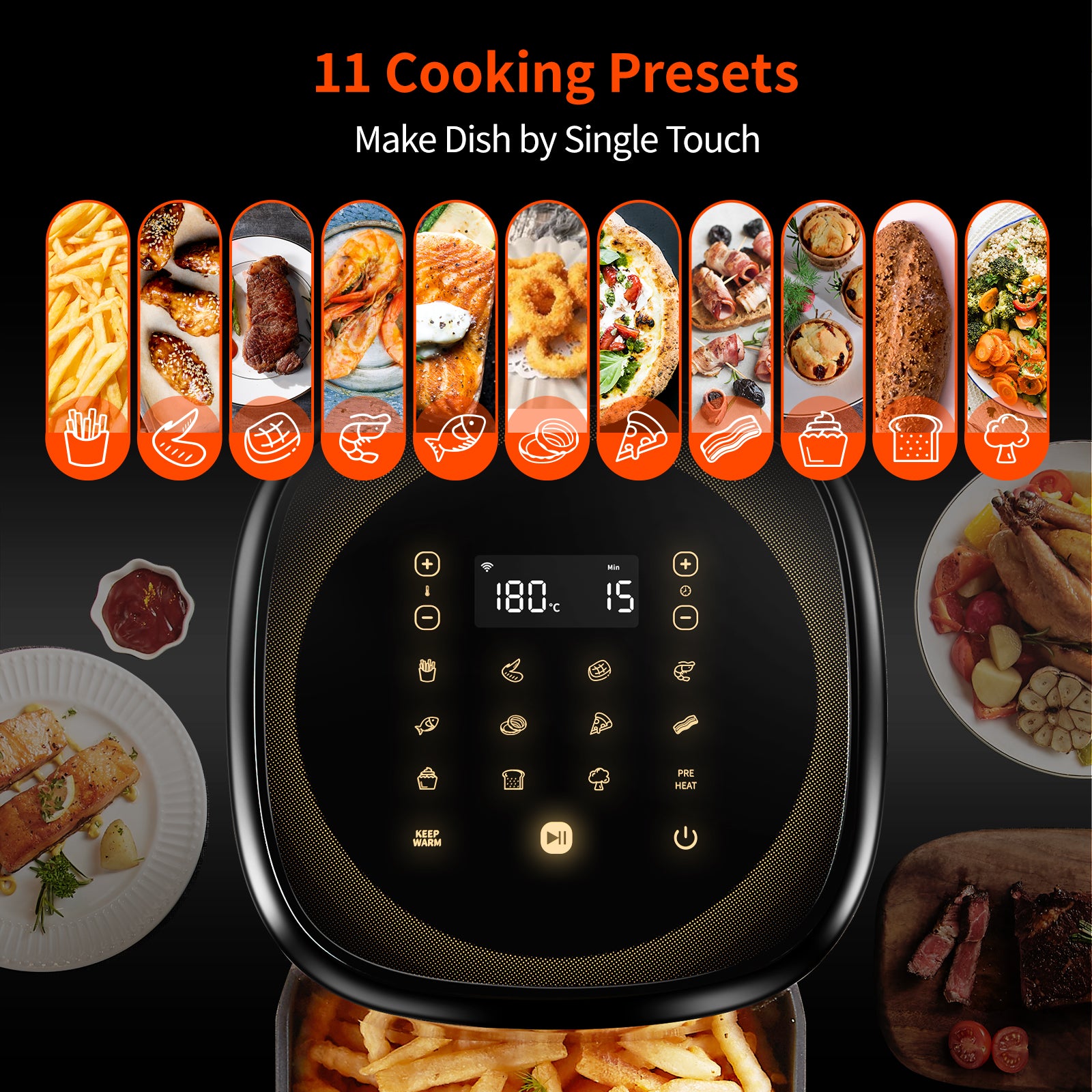 Intelligent Multipurpose Air Fryer